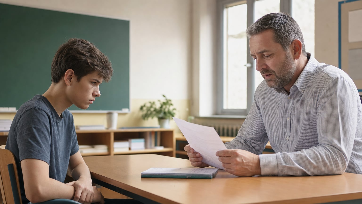 Czy nauczyciel może wystawić jedynkę za pracę podejrzewaną o napisanie przez ChatGPT? Sprawdzamy, kiedy ocena jest uzasadniona, jak działa detektor AI i jakie prawa ma uczeń w razie sporu.